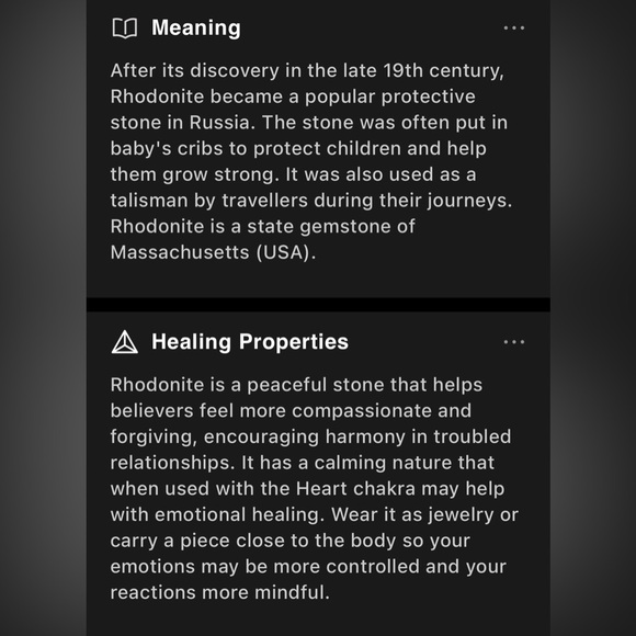 Large Rhodonite Ring - Picture 14 of 15